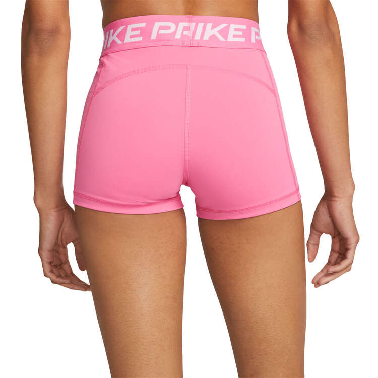Nike Pro Womens 365 3 Inch Shorts Pink XXS, Pink, rebel_hi-res